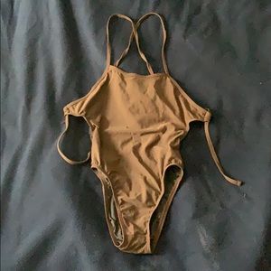 Brown Jolyn tie back